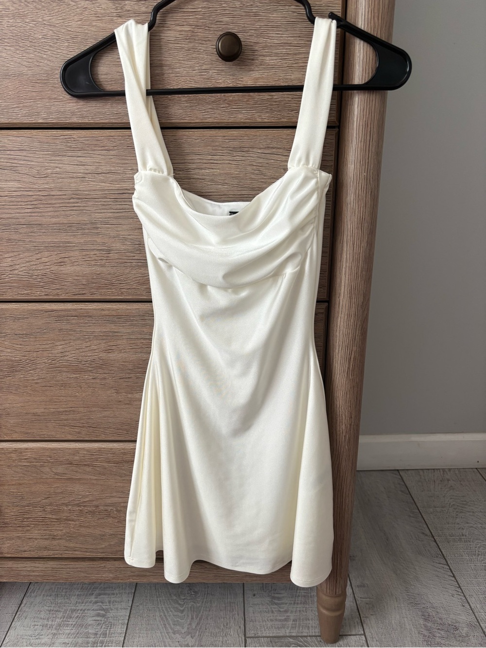 Windsor Strapless White Mini Dress